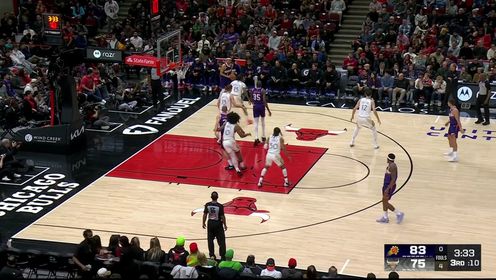 三巨头各20+&合砍81分 基迪24+8+10 太阳力擒公牛止4连败